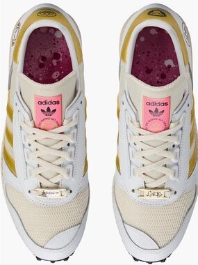 Adidas- Gold x Adidas. 10th Anniversary - UNISEX Size 11